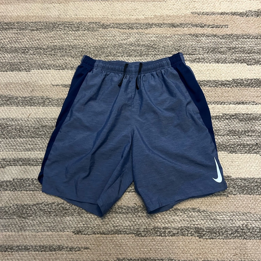 Nike Men's Blue Athletic/Running Shorts Medium